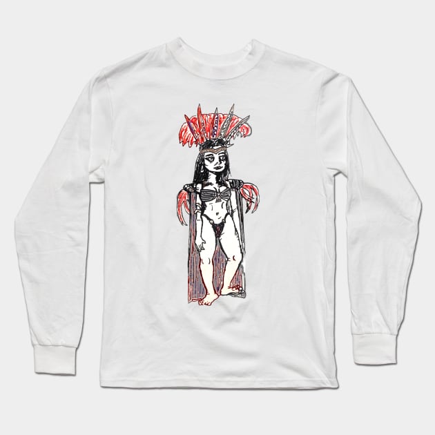 Santanico Pandemonium Long Sleeve T-Shirt by MattisMatt83